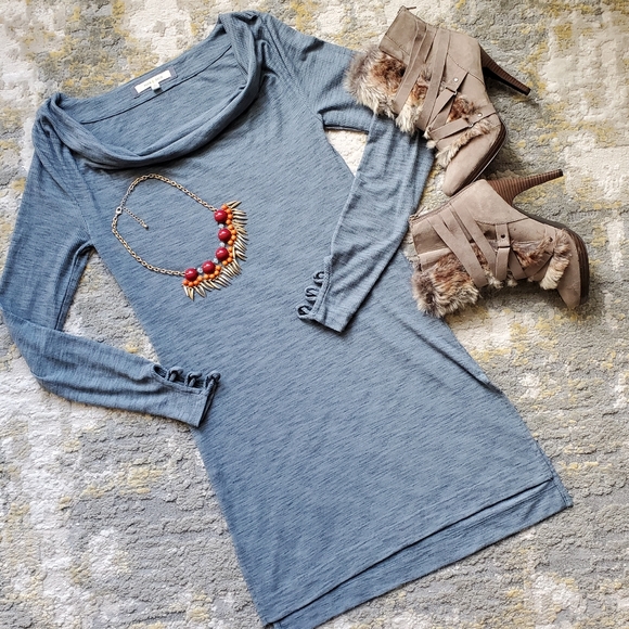 Pure + Good Cowled Jersey Yoga Tunic - Picture 2 of 8